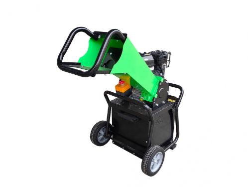 Kompakter Holzschredder Schredder 6PS 40L Holz Garten