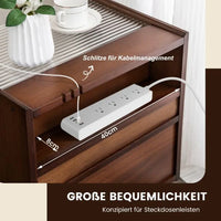 2x Nachttisch Beistelltisch Schlafzimmertisch Tisch