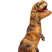 Aufblasbarer T-Rex Kostüm Partykostüm Dinosaurier Anzug