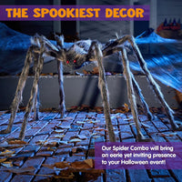 Halloween Riesenspinne Deko Outdoor Partydeko Dekoration
