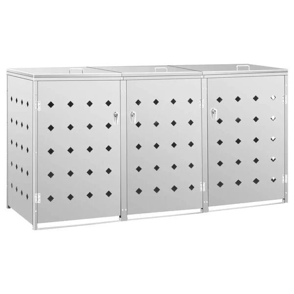 3x240L Mülltonnenbox Mülltonnen Tonnen Müllboxen
