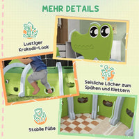Krabbeltunnel Kinderspielzeug Spieltunnel 194cm Krokodiltunnel