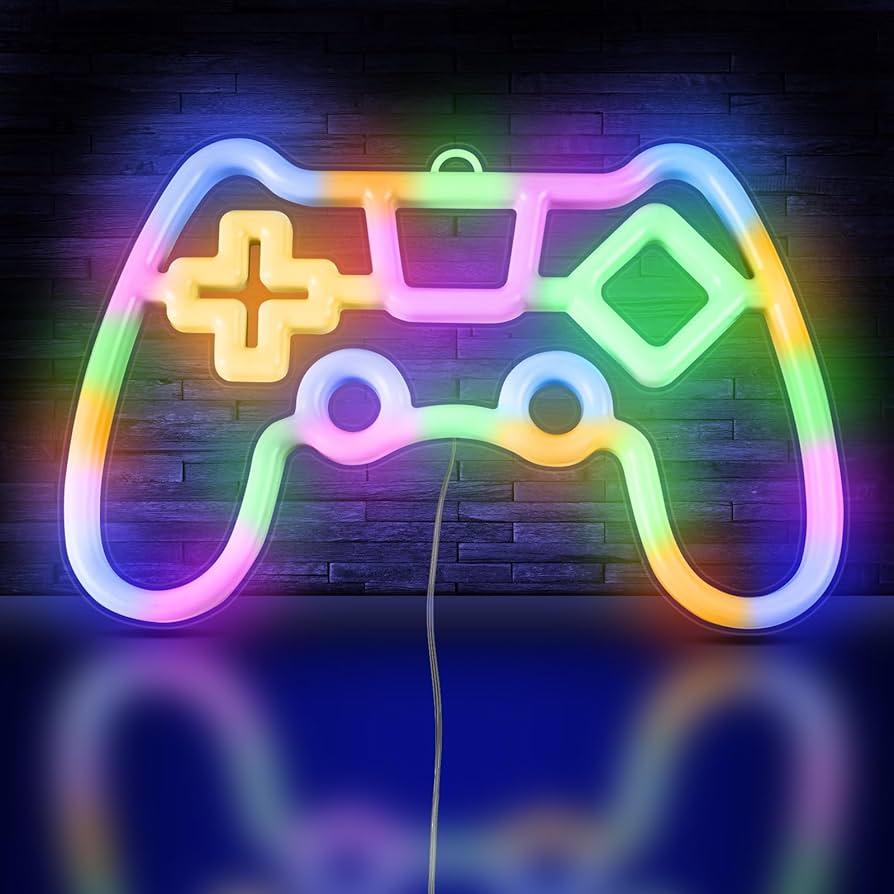 Gaming Neon Schild Wanddeko LED Schild Schlafzimmer