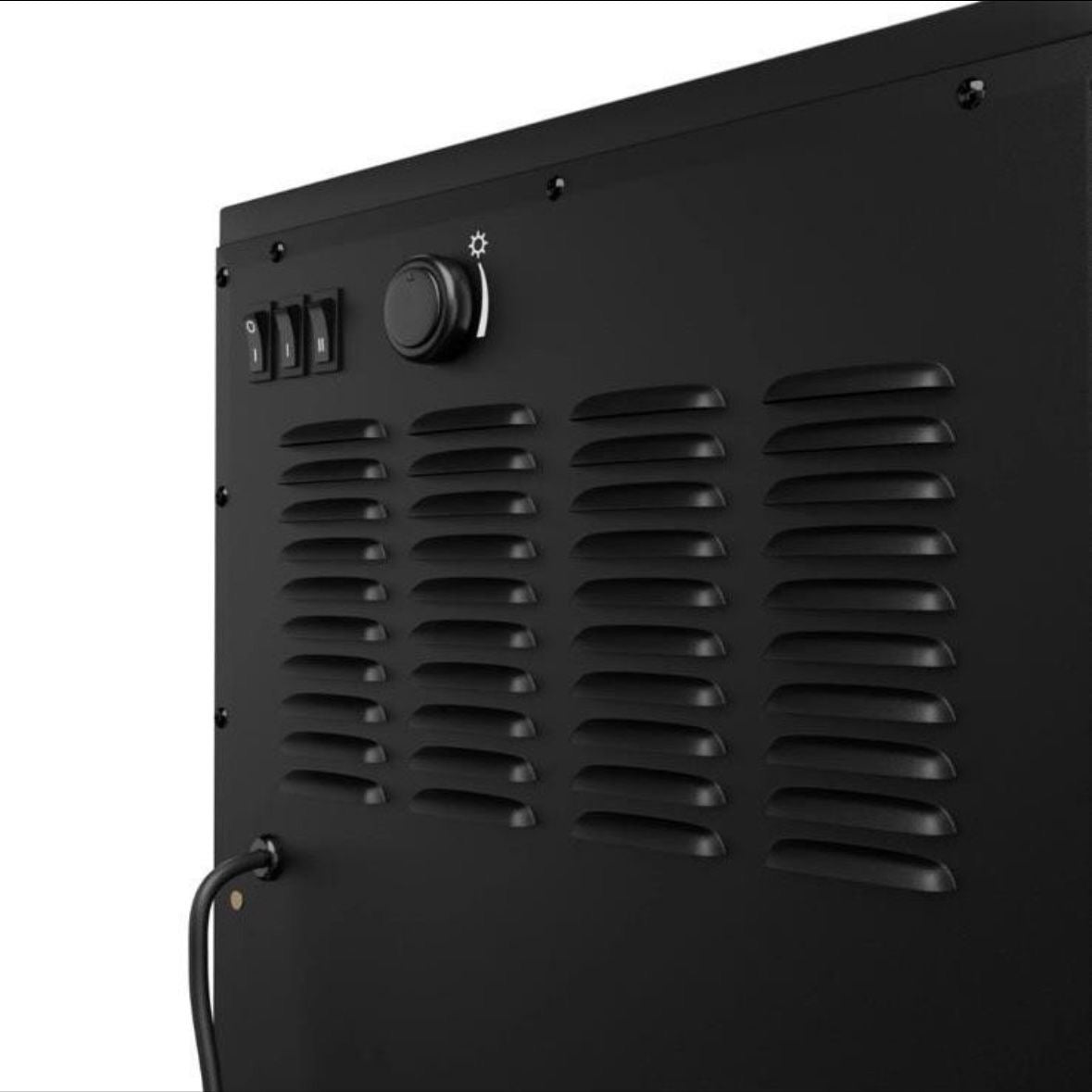 Elektrokamin Kaminofen Heizgerät Modern 2kW