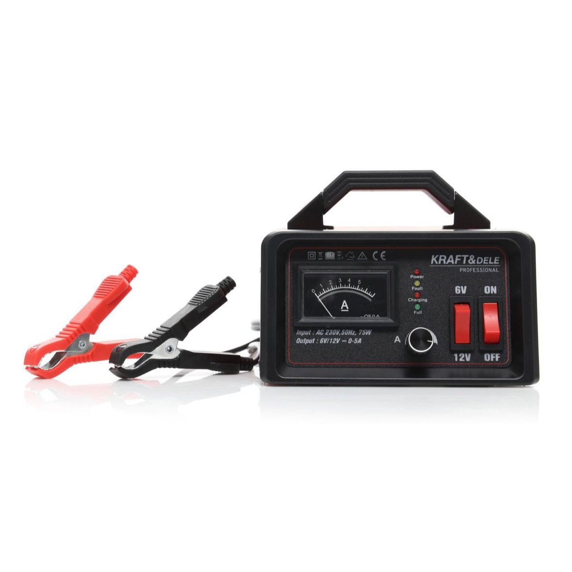 Batterieladegerät 6V 12V Ladegerät Batterie KFZ Werkstatt Autobatterie