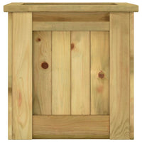 Hochbeet 100x50x50 cm Kiefernholz Pflanzkasten Garten Gemüsebeet