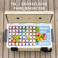 Kühlbox 70L Passive Thermobox Kühlung Aufbewahrungsbox
