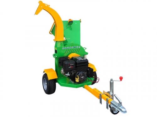 Holzschredder E-Start Schredder Holzhäcksler Häcksler 420ccm
