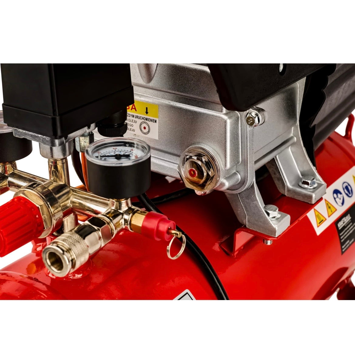 Kompressor 24L 2,8 kW 8 bar Druckluftgerät Drucklufttechnik