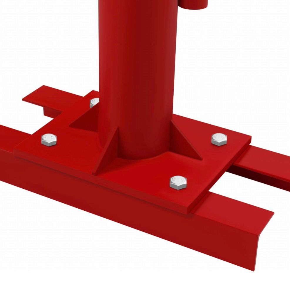Hydraulischer Ladekran mit Seilwinde 450kg Werkstattkran