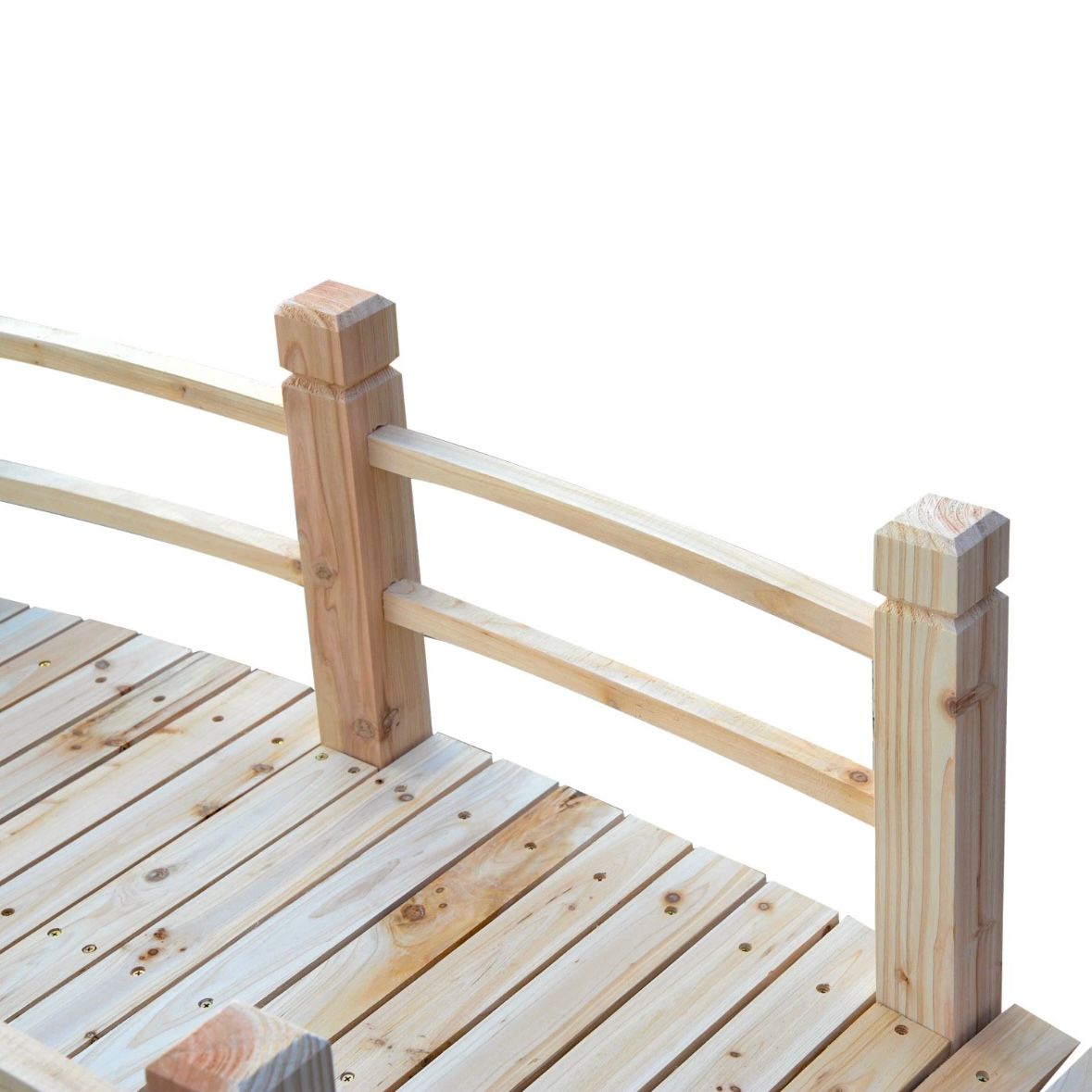Gartenbrücke Teichbrücke Holzsteg Holzbrücke Zierbrücke Brücke