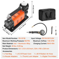 12V Luftkompressor Luftpumpe
Druckluftkompressor Kfz