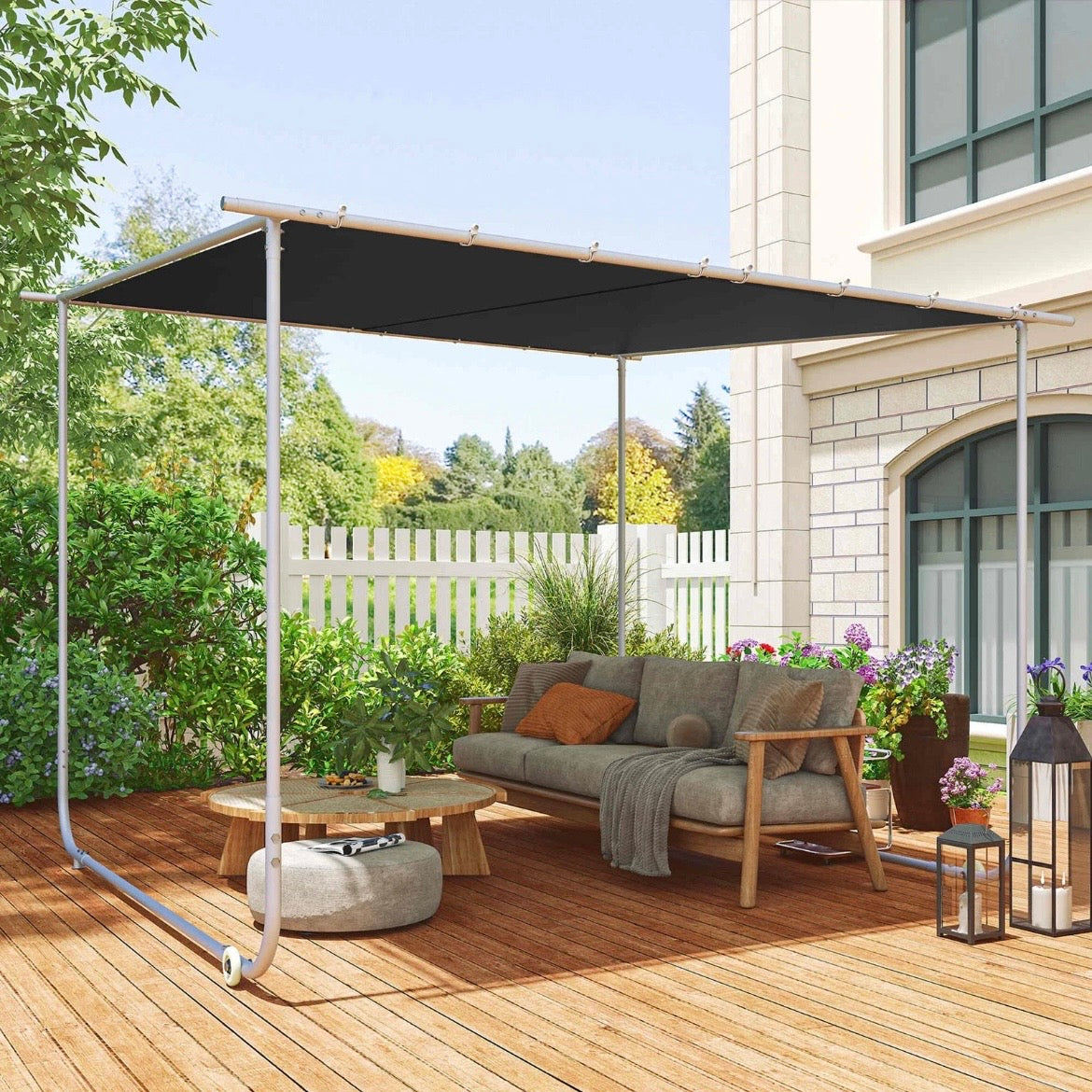 Terrassenüberdachung Gartenpavillon Gartenmöbel Gartenüberdachung