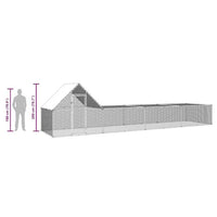 Hühnerstall 800x200x200cm Gehege Käfig Tierhaltung Tierstall