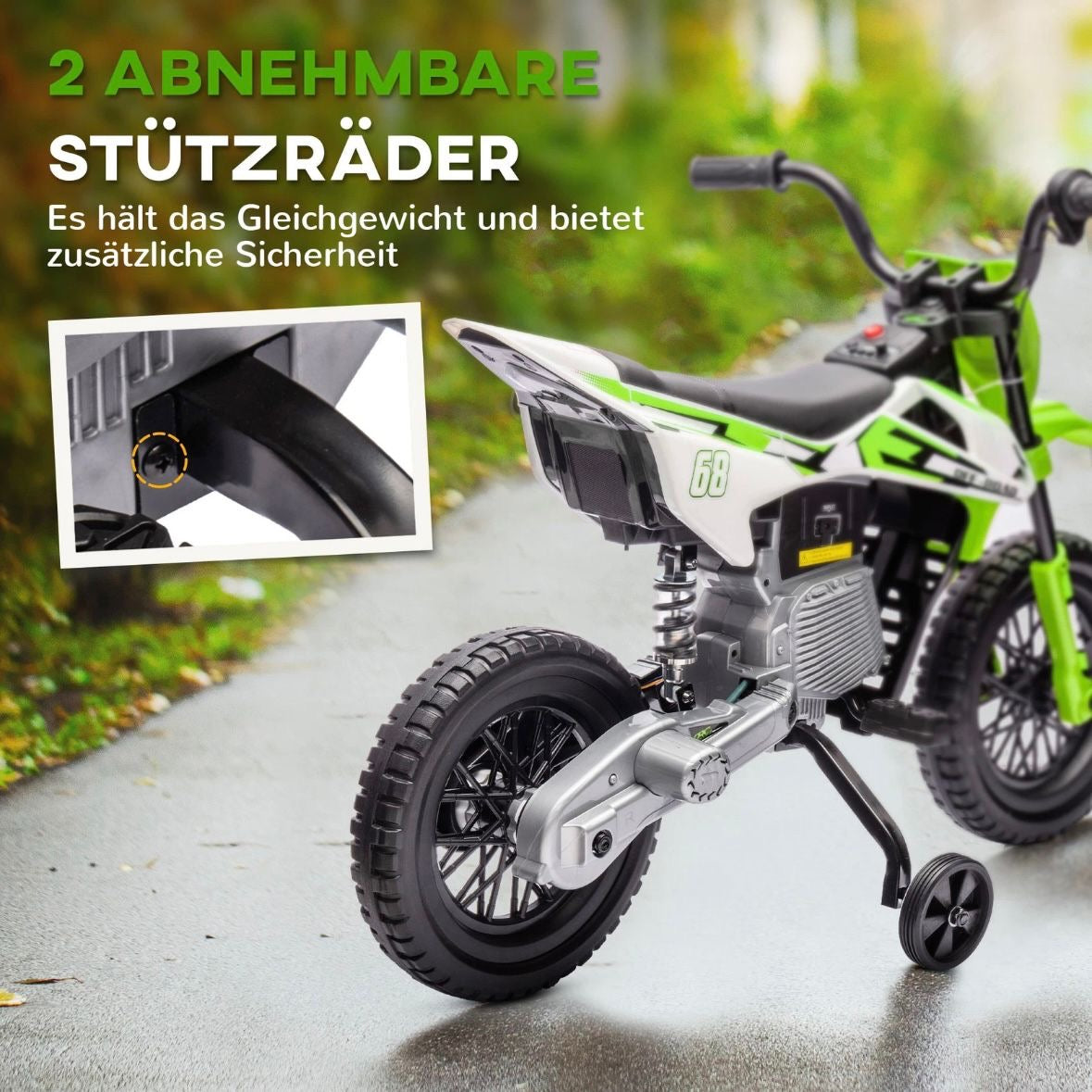 Kinder Elektro Motorrad 12V Kindermotorrad Spielzeug