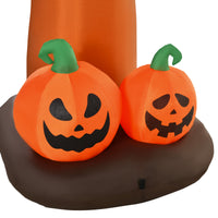 Halloween Aufblasbar LED 274cm Gartendeko Dekoration