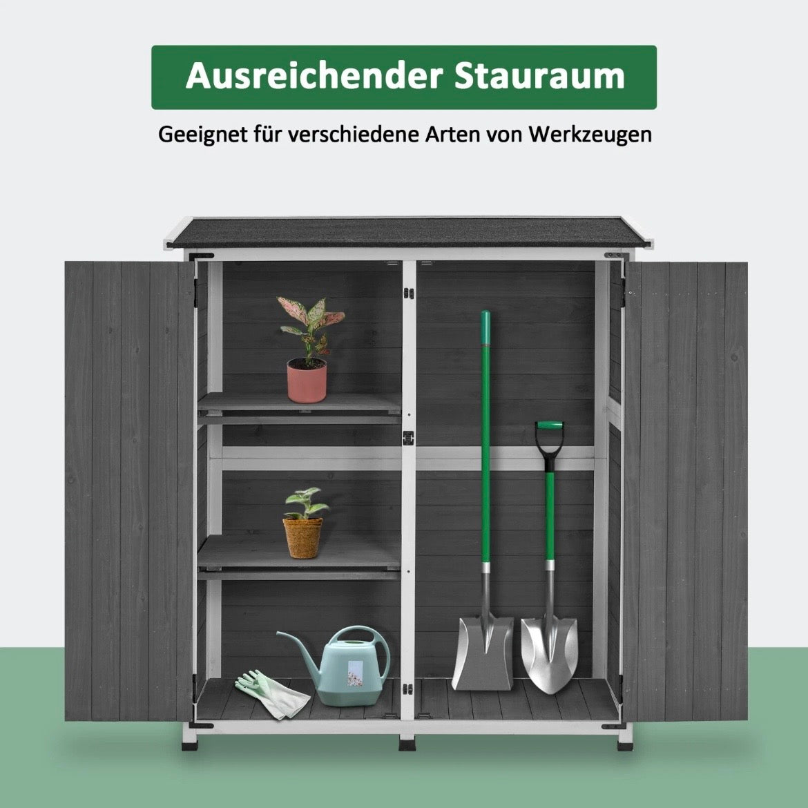 Gartenschrank Wetterfest Schrank Outdoor Gartenhaus Garten