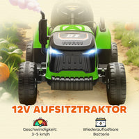 Elektrischer Kinder Traktor Anhänger 
Kinderfahrzeug Elektrotraktor
