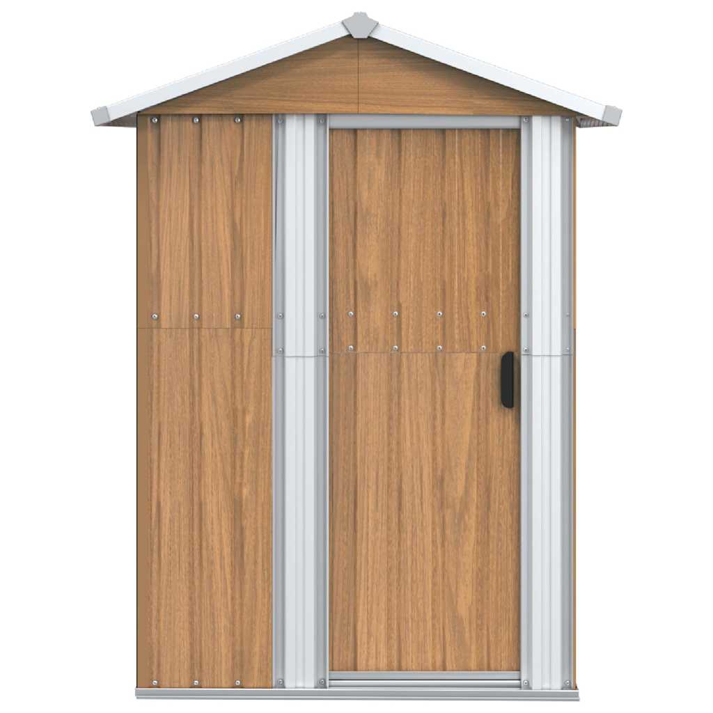 Gartenhaus Verzinkt 126x97,5x177cm Gerätehaus Geräteschuppen Schuppen