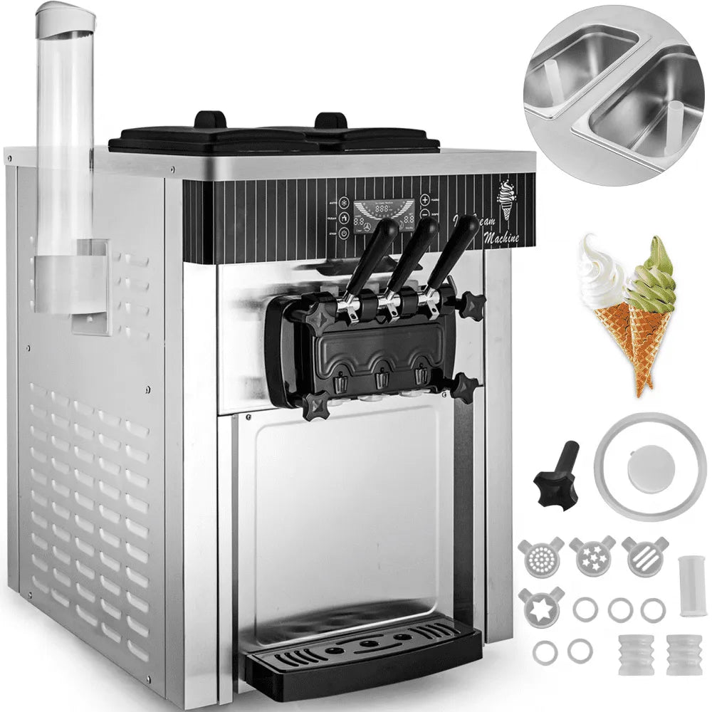 Speiseeisbereiter Eismaschine 2200W Eisbereiter