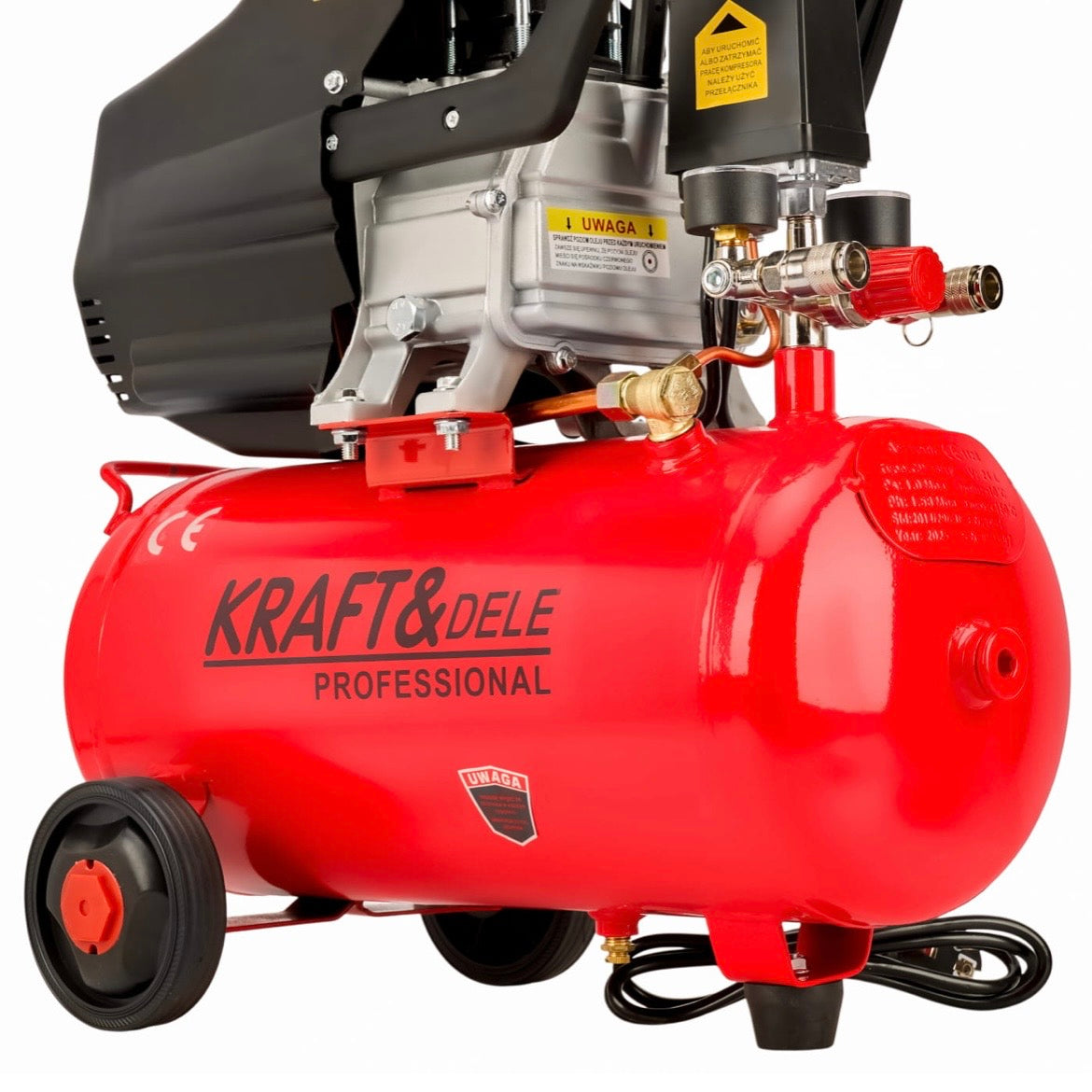 Kompressor 24L 2,8 kW 8 bar Druckluftgerät Drucklufttechnik