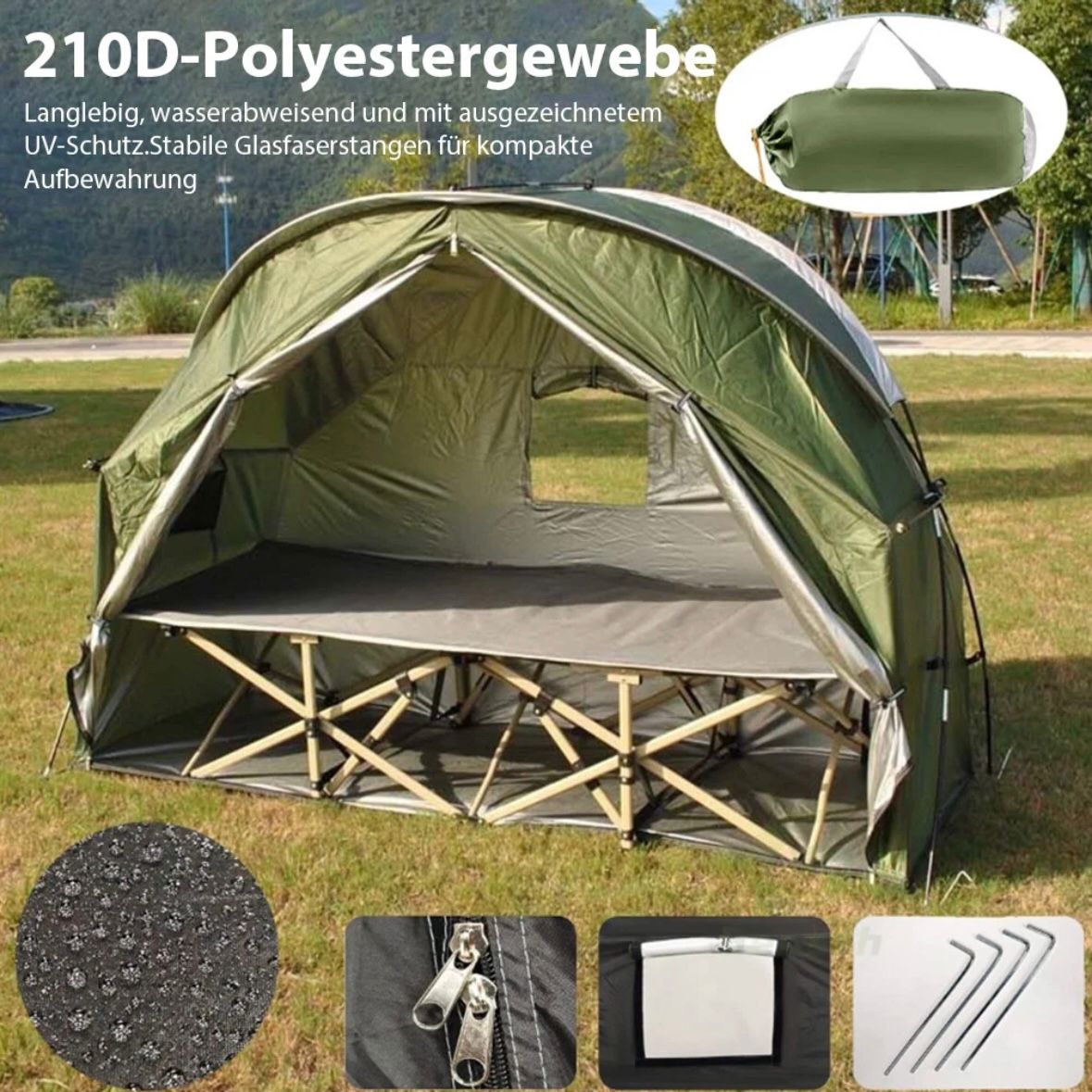 Fahrradzelt Fahrrad Garage Camping Vorrat Lagerzelt Garten