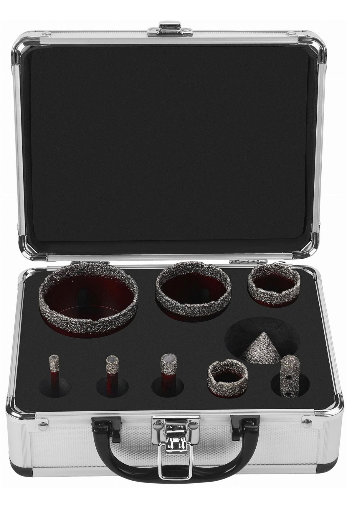 10tlg Diamant Lochsägen Set Sägen Bohrer Bohrmaschine