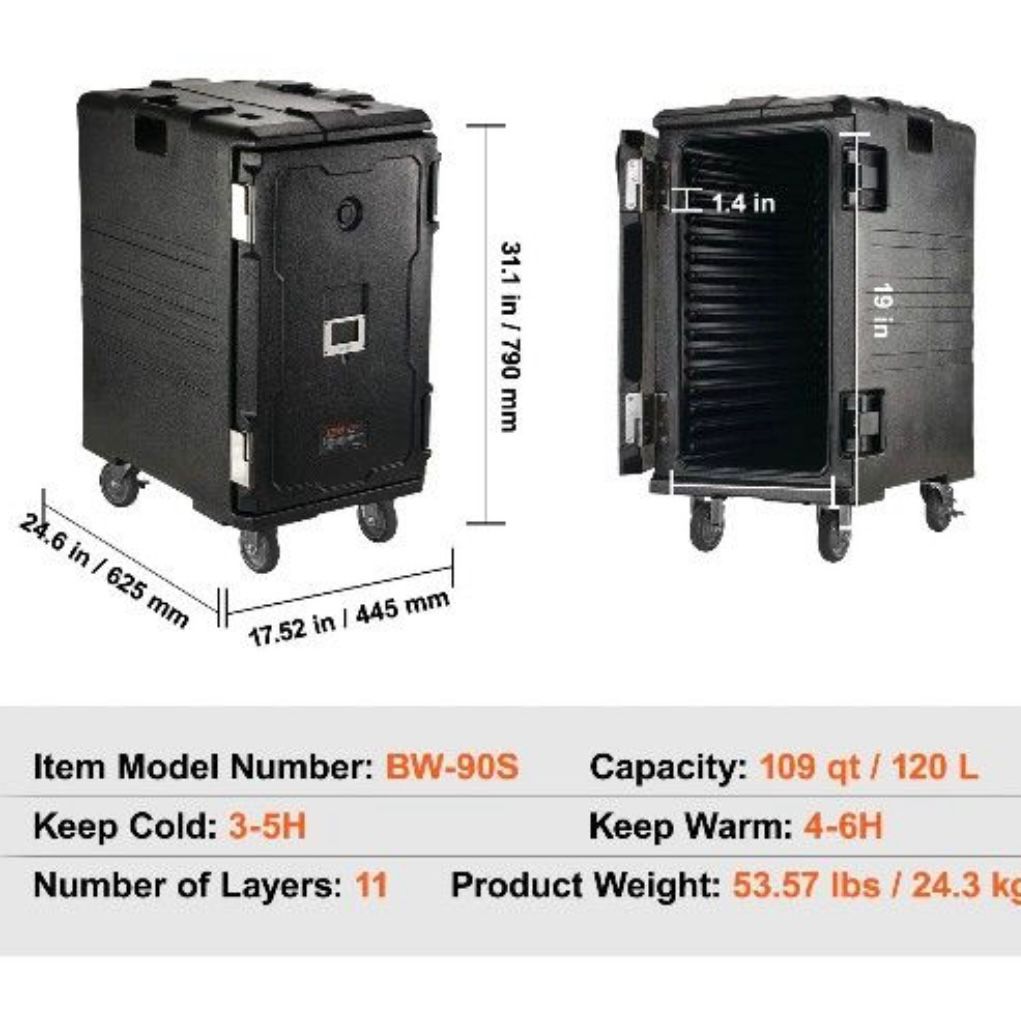 Isolierte Thermobox Isolierbox
Lebensmittelträger 120L Träger Box