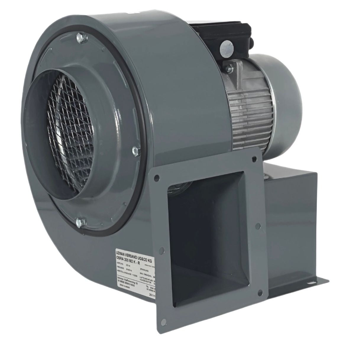 Radialventilator Ventilator Luftabsaugung Radialgebläse Gebläse