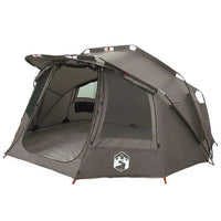 5 Personen Angelzelt Outdoor Zelt Camping Grau