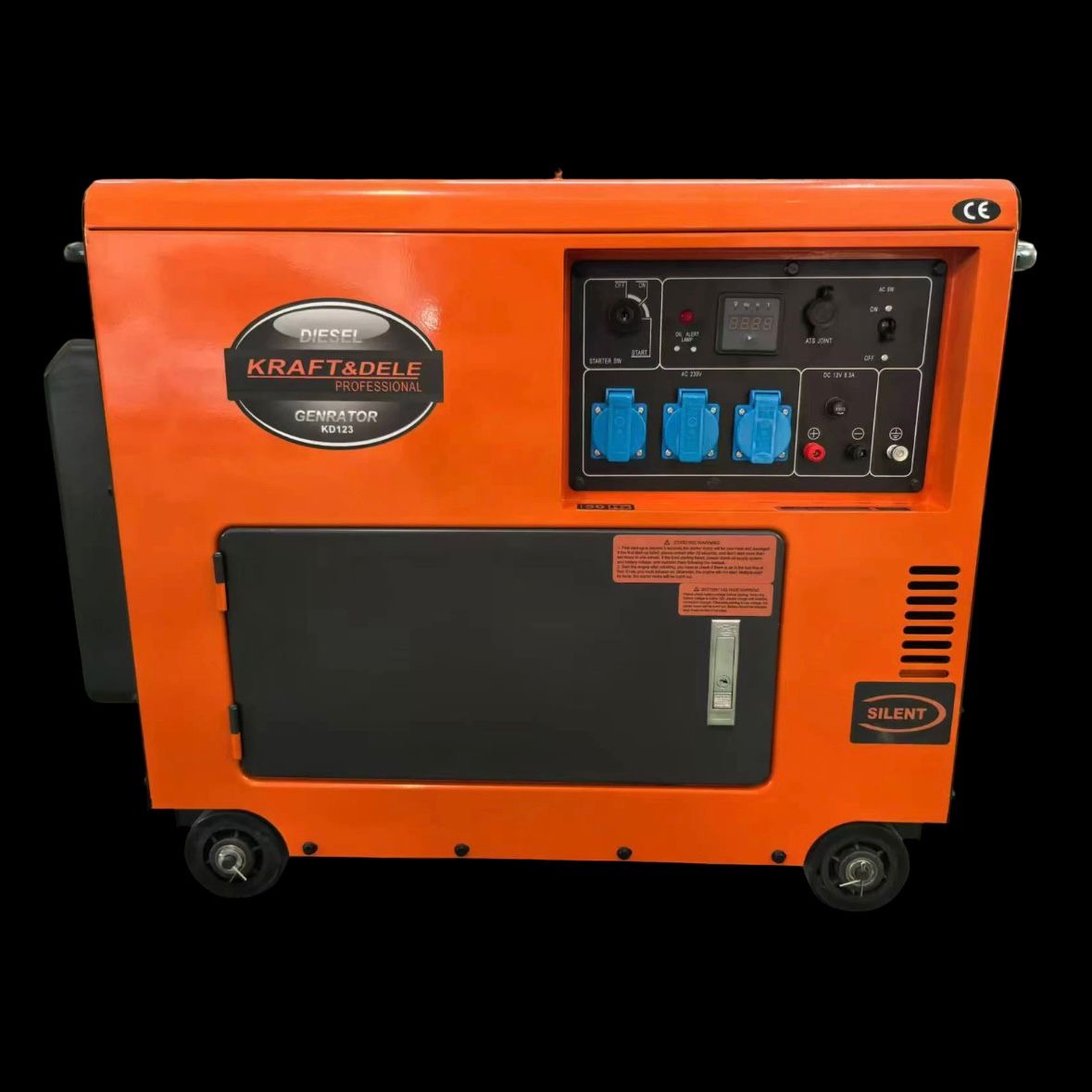 Diesel Generator 7000W Stromaggregat Inverter ATS Notstromaggregat 230V