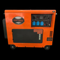 Diesel Generator 7000W Stromaggregat Inverter ATS Notstromaggregat 230V