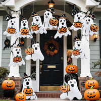 12x Halloween Deko Geister Aufblasbar  Dekoration Partydeko