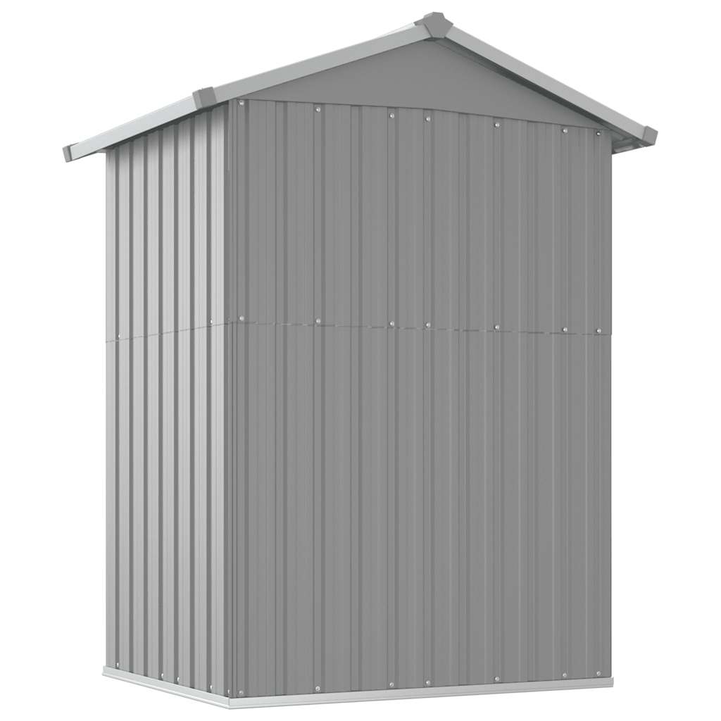 Geräteschuppen 126x97,5x177cm Verzinkt Gartenhaus Schuppen Metall Gartenmöbel