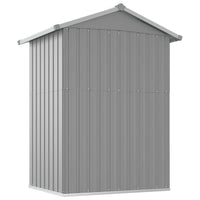 Geräteschuppen 126x97,5x177cm Verzinkt Gartenhaus Schuppen Metall Gartenmöbel