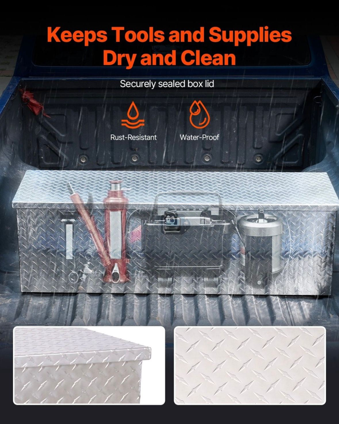 Truckbox Anhänger Werkzeugkiste Aluminium für Ladeflächen Kiste