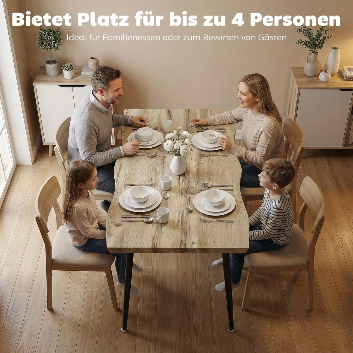 Esstisch 110x70cm Küchentisch 4 Personen