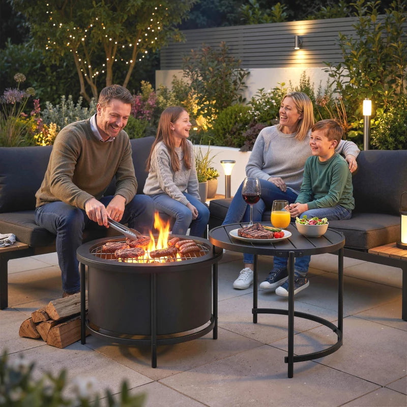 Feuerschale Feuerstelle Tisch Heizen Outdoor