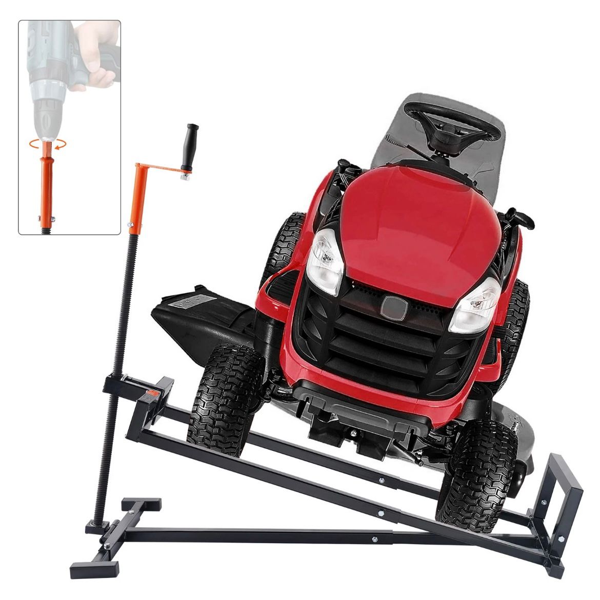 Rasentraktor Heber Hebebühne Hebevorrichtung Hebetechnik