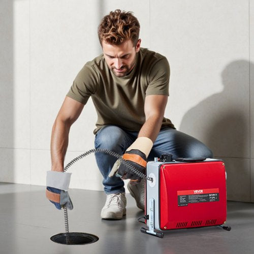 Rohrreinigungsmaschine 500W Abflussreiniger Elektrisch Reiniger