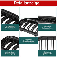 Kühlergrill Doppelsteg Nieren Grill 3er F30 F31 F35 Frontgrill