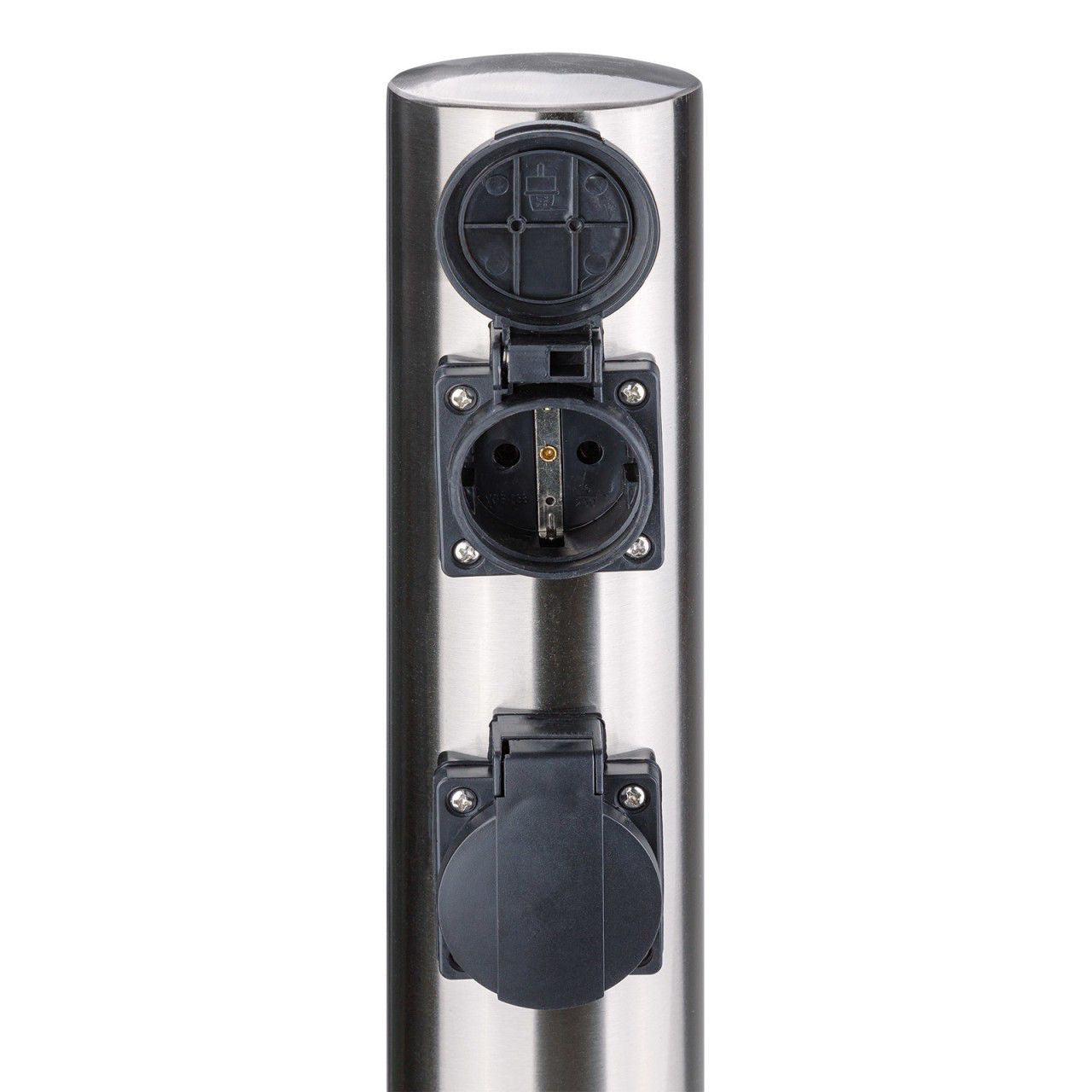 Gartensteckdosensäule Steckdosensäule Gartensteckdosen 4 Steckdosen