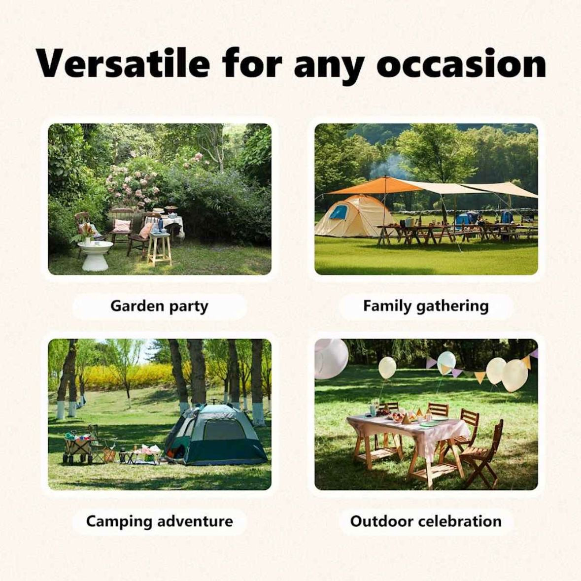 3x6m Partyzelt Faltbar Seitenwänden Festzelt Pavillon Gartenpavillon