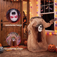 Halloween Animatronic Geist Deko Skelett Berührungssensor Dekoration