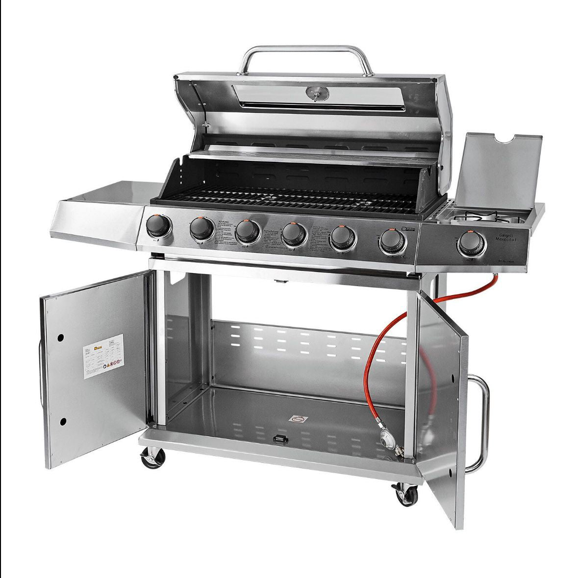 Gasgrill 7 Brenner Grill Grillwagen