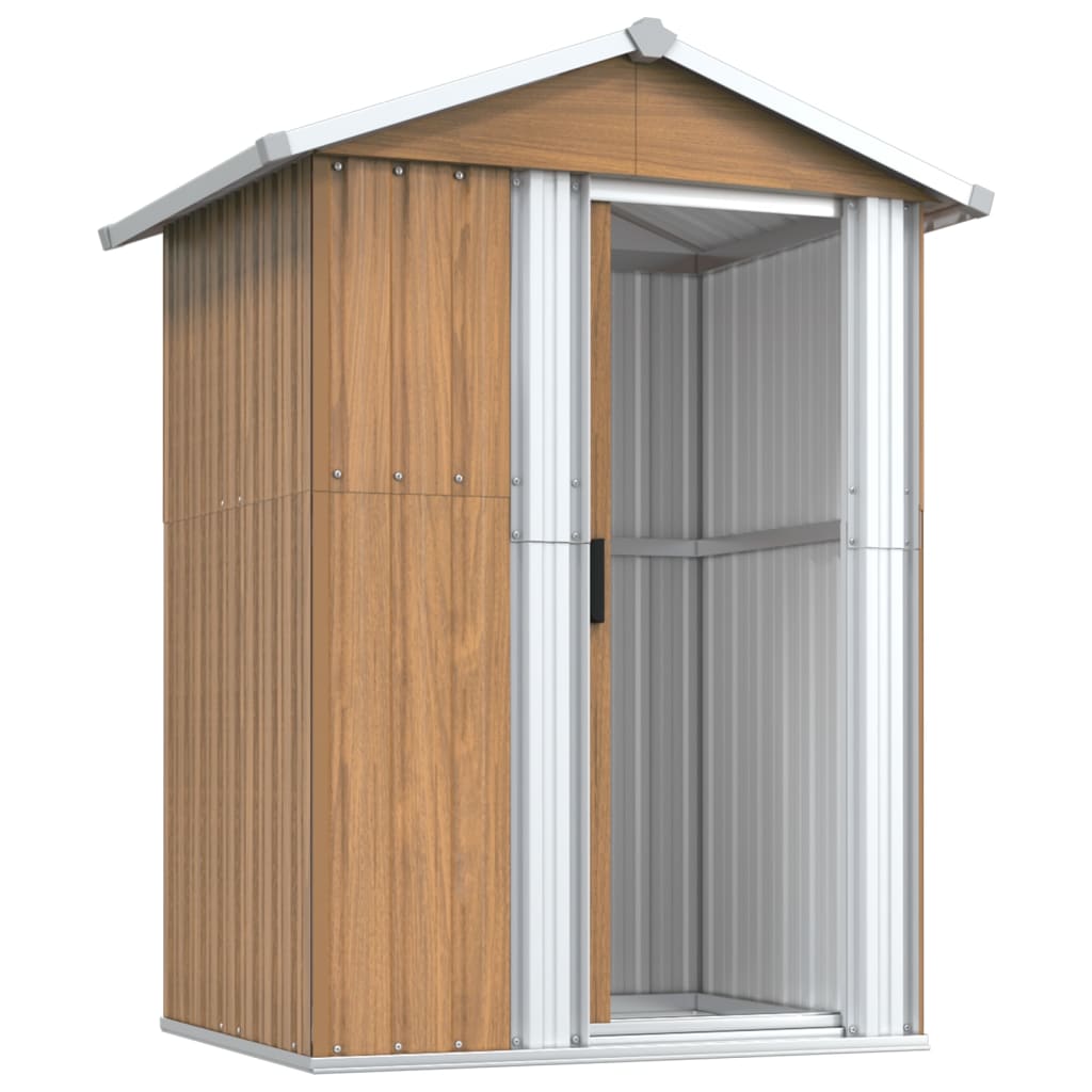 Gartenhaus Verzinkt 126x97,5x177cm Gerätehaus Geräteschuppen Schuppen