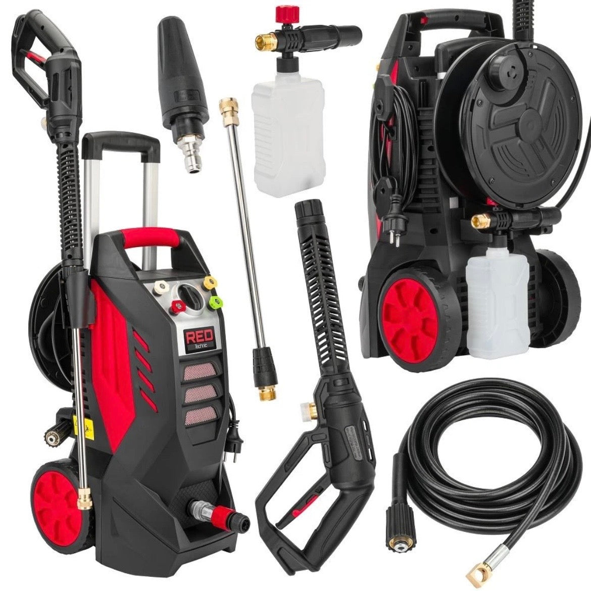 Hochdruckreiniger 2500W Reinigungsgerät Turbodüse