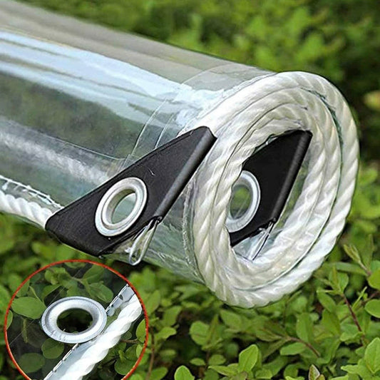 Wasserdichte Transparente Plane 3x4m Schutzplane Folie Klare