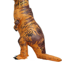 Aufblasbarer T-Rex Kostüm Partykostüm Dinosaurier Anzug