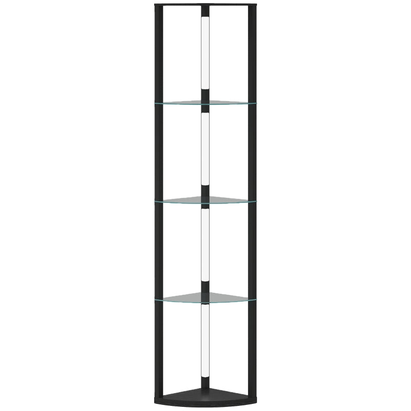 Stehlampe Glasregal Stehleuchte Beleuchtung Lampe Regal Möbel